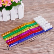 6xHard Bristle Toothbrush Set Dental Care Teeth Whitening Tooth Brush for Adults
