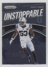 2019 Panini Prizm Unstoppable Shaquille Leonard Darius Leonard #UN-DL wd9