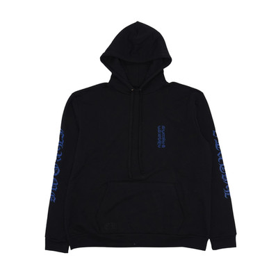 Chrome Hearts Vertical Logo Hoodie Black / Blue | eBay