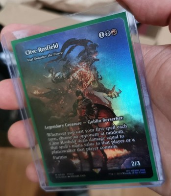 Clive Rosfield - Borderless FOIL - MTG Final Fantasy XVI FCA