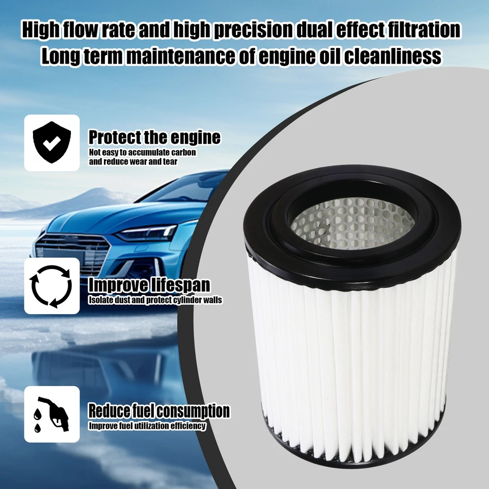 Filtro de aire del motor 17220-PNB-505 para Honda CR-V 2002-2006 2,4 L OE especificaciones Foto 4 de 4