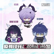 Genshin Impact Kyryll Chudomirovich Flins 10CM Plush Doll Keychain Pendant YZ