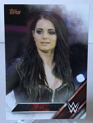 Paige Saraya wwe wcw ecw Divas champ Card   