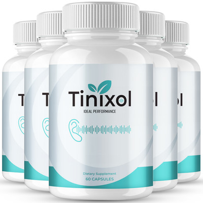 Tinixol Capsules, Official Tinixol Tinnitus Relief for Ringing Ears (5 Pack)
