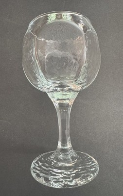 Libbey Glass Chivalry Clear Heavy Textured Design - 5-3/8'' WINE GLASS