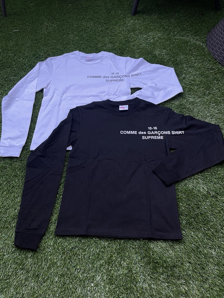 Cdg x Supreme Long Sleeve t - Image 2 of 4