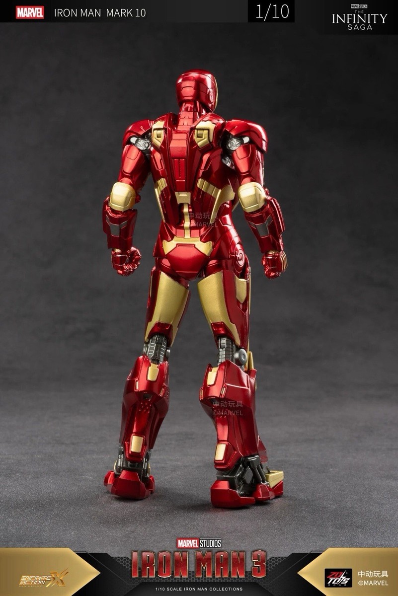 zd toys IRON MAN MARK 10 mark x 1/10 scale action figure iron man