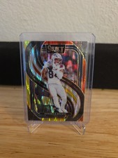 2024 Panini Select - Premier Level Kendrick Bourne #176 Red & Yellow Shock Prizm