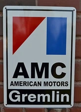 AMC Gremlin SIGN 72 Pace Jeep AMX Racing Garage Shop Javlin Mechanic Parts 10day