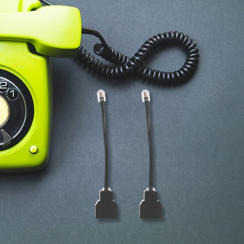 2 Pcs Telephone Line Splitter Cable for Telephones - Photo 10/12