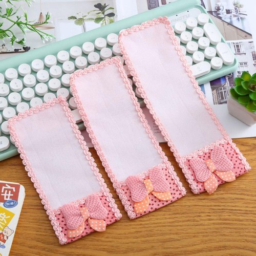 Bow Lace Fabric Remote Control Cover Dust Cover Protective Cover✨y Z2X9 - Picture 4 of 30