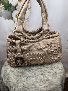 ferragamo woven bag