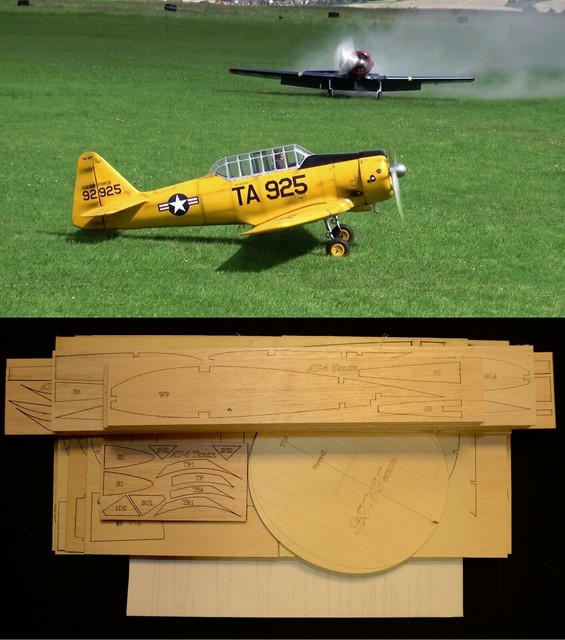 at6 texan balsa kit