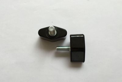 Flügelknopf - 40 mm Durchmesser M8 x 15 mm Außengewinde - Phenol