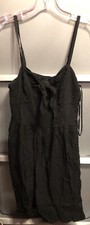 Forever 21 short black mini dress spaghetti straps size small