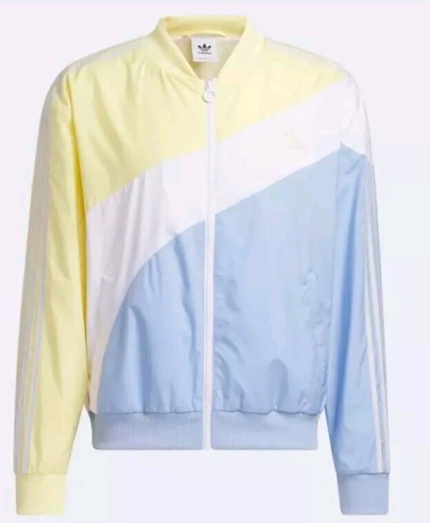 NEW MENS ADIDAS ORIGINALS SUPERSTAR SWIRL TREFOIL WIND JACKET XL