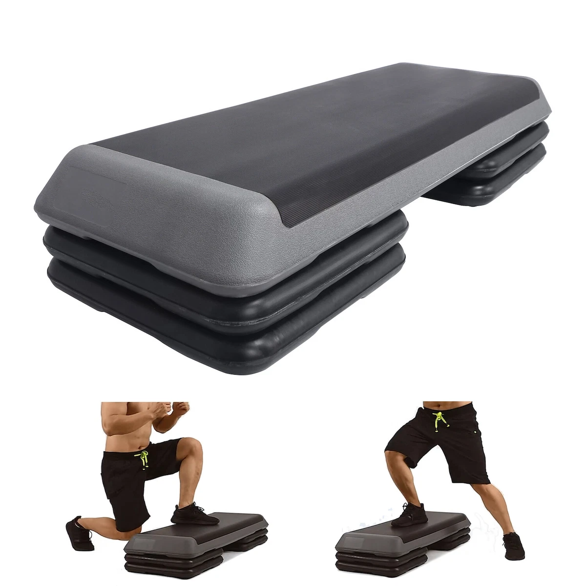 Step Fitness Stepper W Risers 4