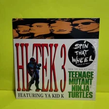 Hi Tek 3, Ya Kid K - Spin That Wheel (Turtles Get Real!) - 1990 - V-19706 Used -