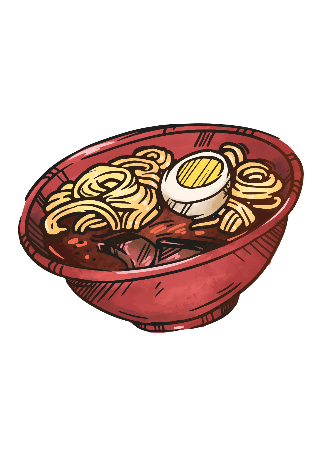 Autoaufkleber Sticker Ramen Japanische Nudelsuppe Aufkleber