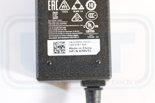 Dell Inspiron 5558 AC Power Adapter Cable 70VTC 45W Small Round Tested Warranty - Picture 3 of 3