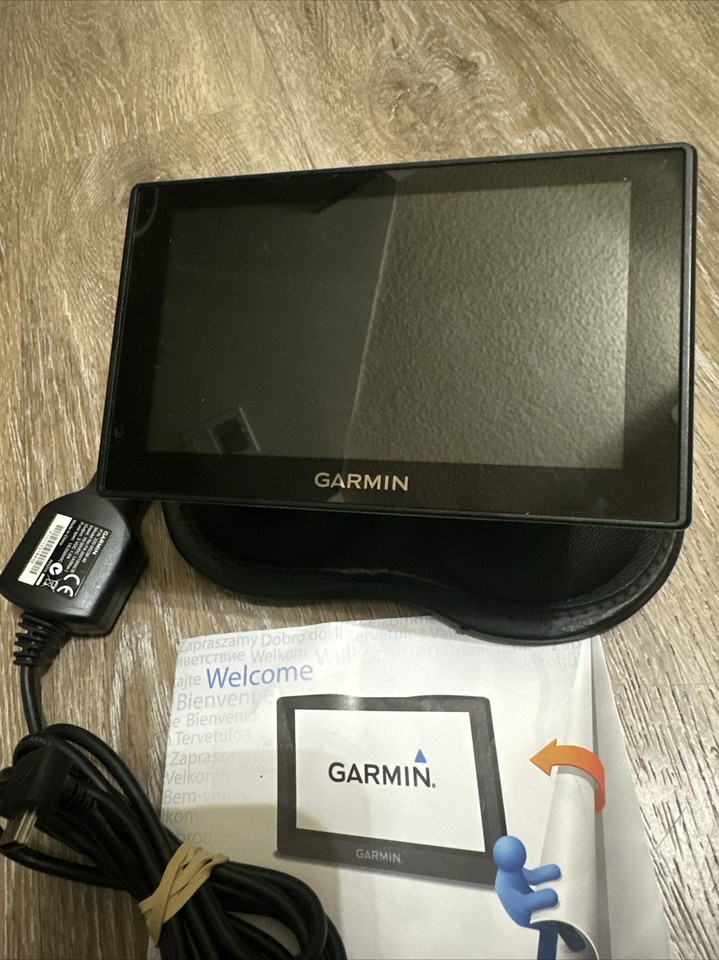 Garmin 50LMTHD DriveSmart GPS Bundle, & American Maps Sandbag Mount Car Charger eBay