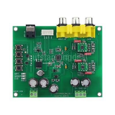 ES9039Q2M DSD Software Control DAC Audio Decoder Board DSD Hard Decoding os67