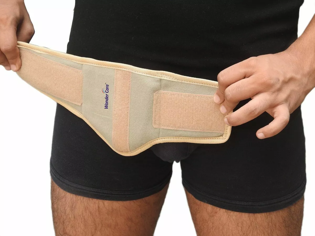 Inguinal Groin Hernia Left / Right Side for Men Pain Relief Belt