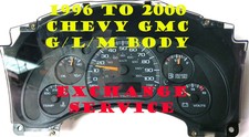 1996 To 2000 Chevy Express Savana Astro Cluster Software Odometer Calibration
