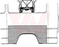 Seitenwand Hinten Links Radlaufrand FüR Mercedes-Benz T1 Bus 601 602