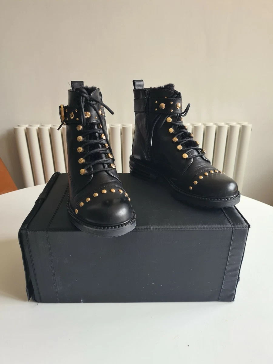 Carvela black 2025 boots sale