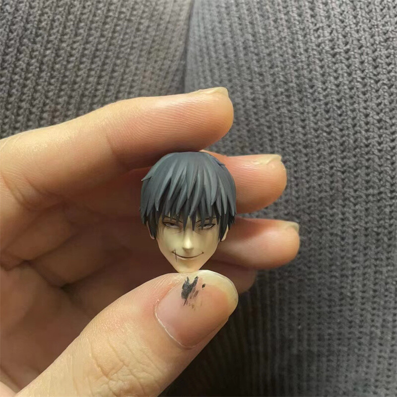 Custom Jujutsu Kaisen Fushiguro Toji Head for 1/12 Romankey Body