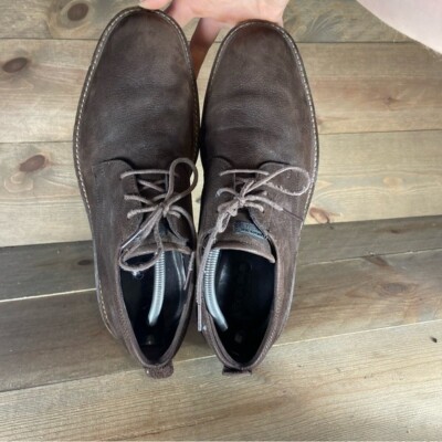 Ecco Jeremy Mens size 43 shoes brown leather hybrid comfort oxfords Ecco Jeremy Mens size 43 shoes brown leather hybrid comfort  main image 3