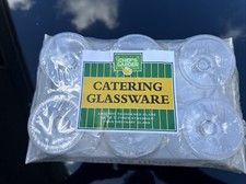 Bookers Catering Glassware Sundae Dishes 19cl Ice Cream Dessert 6 In A Pack