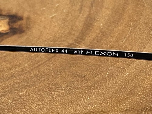 Marchon Eyeglasses Frames Autoflex Flexon 44 Natural Silver 61 16 150 mm Japan - Picture 6 of 13
