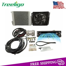 12V Cooling Only Universal Electric Underdash Air Conditioner Auto Car A/C Kit