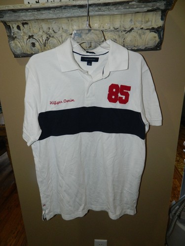 Vintage Tommy Hilfiger Denim 85 Polo Mens Shirt Size Large | eBay