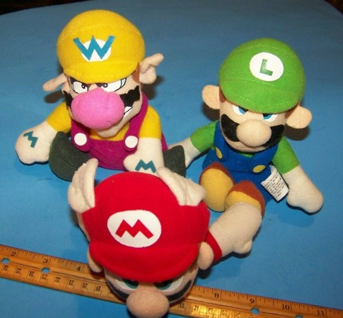 Nintendo Collectibles Sitzsack Figuren Vintage 1997 (8er Set) Nintendo 64 - Bild 3 von 9
