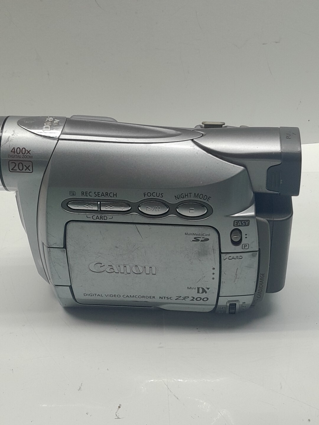 Canon ZR200 Mini DV Camcorder Silver Read Description eBay