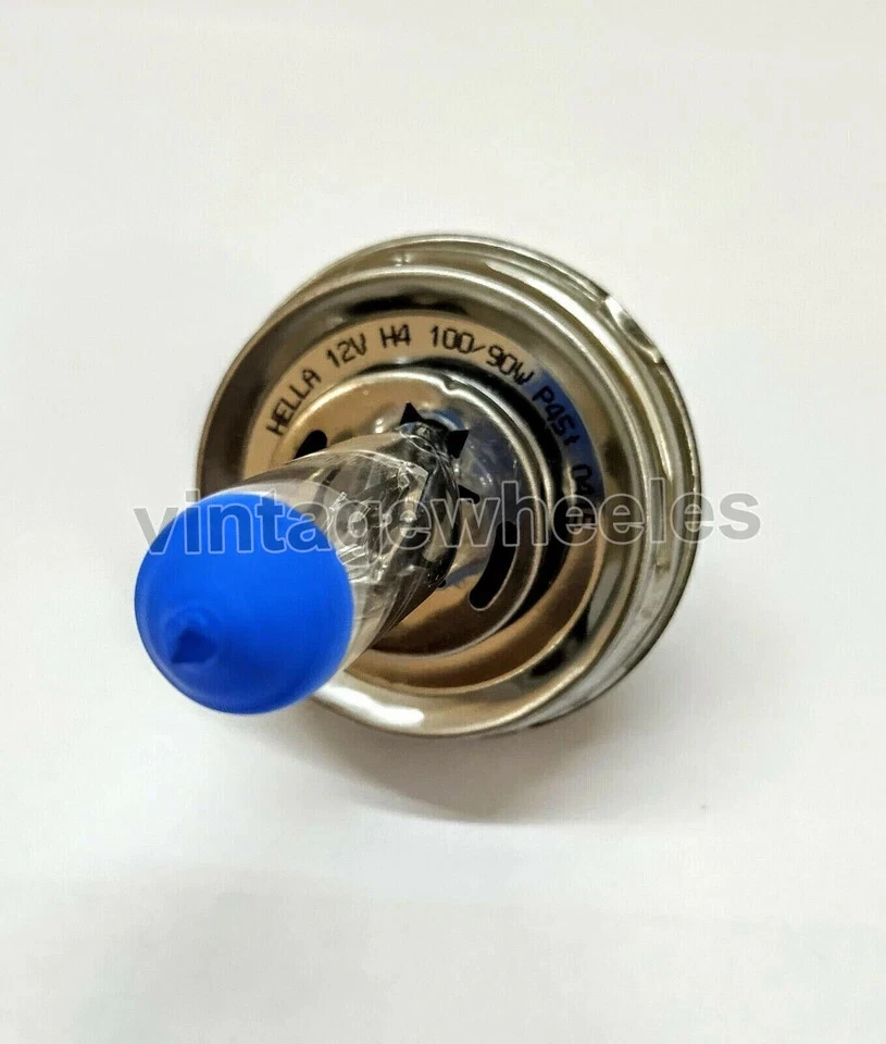 HELLA RALLY EXTRA BRIGHT H4 XENON HEADLIGHT BULB 12V 100/90W P45t FOR CARS BIK - Image 3 of 4