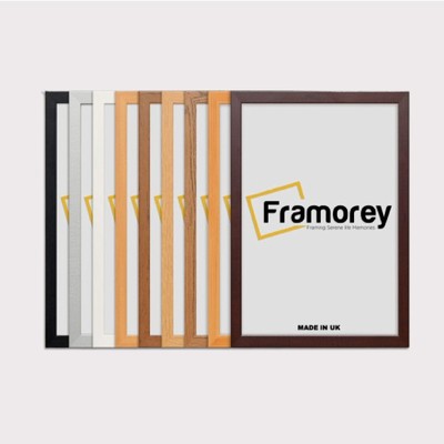 A1 A2 A3 A4 A5 A6 Picture Frame Photo Frame Poster Frame Black White ...