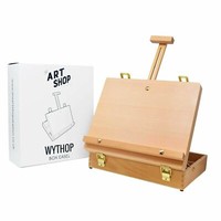 Wythop Staffelei Aus Holz FüR Zeichnen & Malen Box FüR Tisch A4