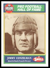 Jimmy Conzelman 1990 Swell Greats #34 Chicago Cardinals