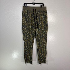 FIGS Scrub Pants Womens Large Tall Camo Print Cargo Technical MW23SW2069T