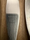 MODE DANISH SHEFFIELD ENGLAND STEAK KNIVES TEAK WOOD HANDLE LOT OF 5 — photo 6