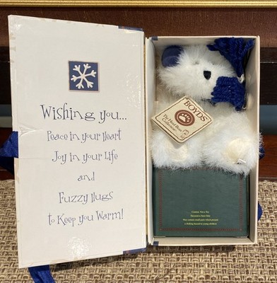 Boyds Bears BEARY TALES/LET IT SNOW  #99104V-Bear & Bear Ornament Original Box