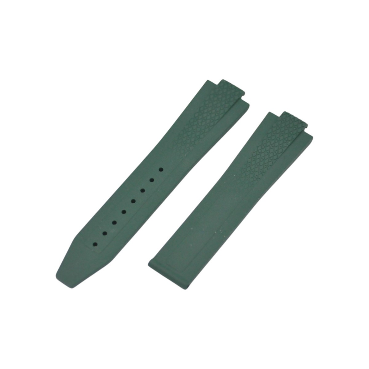 42mm Conquest L38354026 L682170861 22mm Green Rubber Strap For