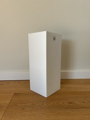 ASA Selection ''quadro'' Vase / 12x12 /Höhe 30 cm / weiss