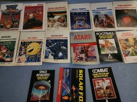 Atari 2600 System Bundle with Console, 24 Games, Joystick, Paddles, and More LOT