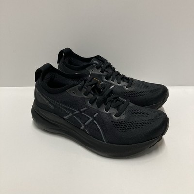 ASICS Gel Kayano 31 Woman Size 9.5 Triple Black +FREE Asics Tee-Shirt