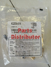 1Bag/10pcs New FOR SMC KQ2E04-01A Bulkhead Union Brass Fitting free shipping